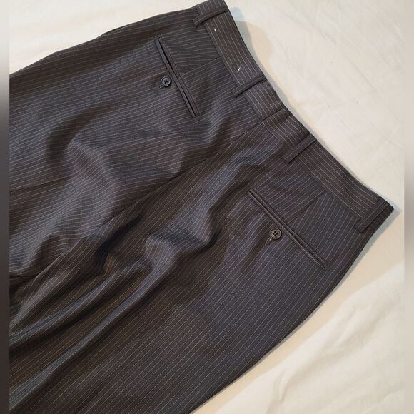 Tommy Hilfiger Gray Pinstripe Suit - Picture 11 of 11